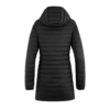 Ravens Small Embroidered Logo Long Puffy Jacket Ladies