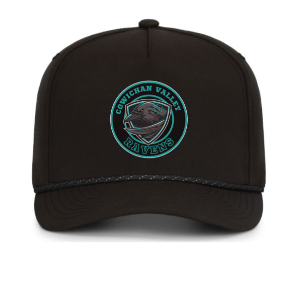Ravens Rope Hat Black/White Rope